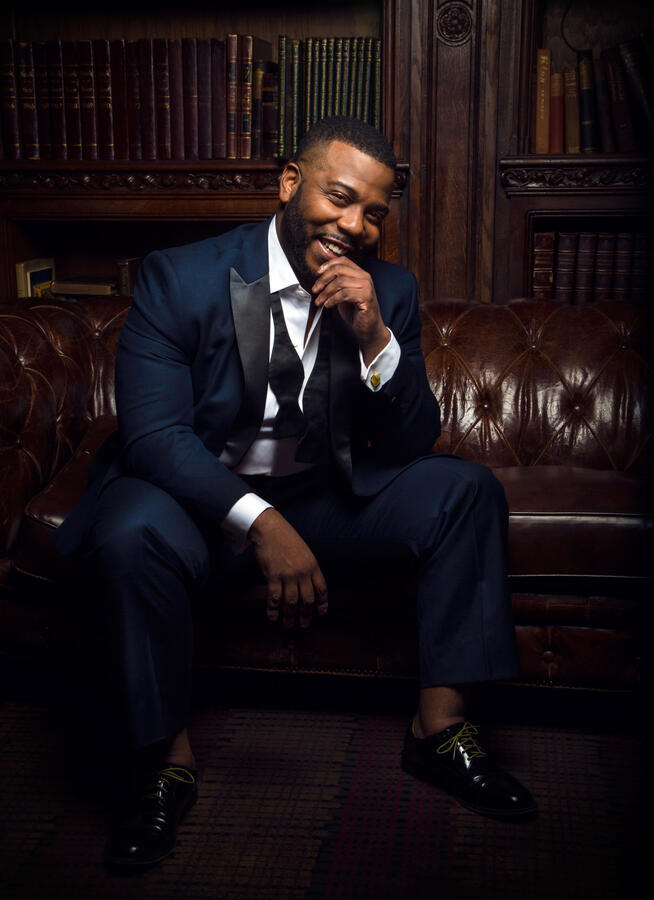 Promotional Image of Grammy nominated baritone, Sidney Outlaw - Daniel Welch, Photographer