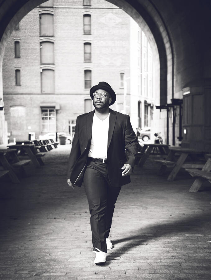 Promotional Image of Grammy nominated baritone, Sidney Outlaw - Daniel Welch, Photographer